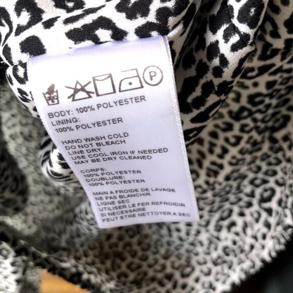 Silence + Noise Black & White Leopard Romper - Picture 6 of 7